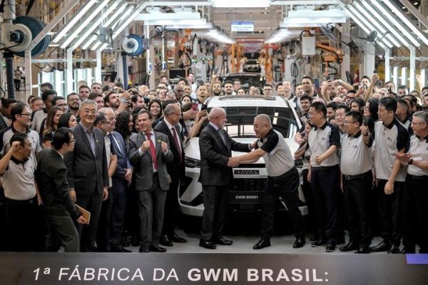 配资宝 卢拉祝贺中国车企巴西工厂投产
