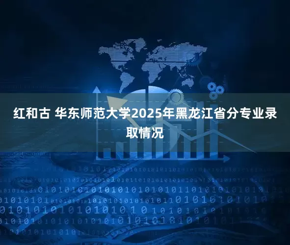 红和古 华东师范大学2025年黑龙江省分专业录取情况